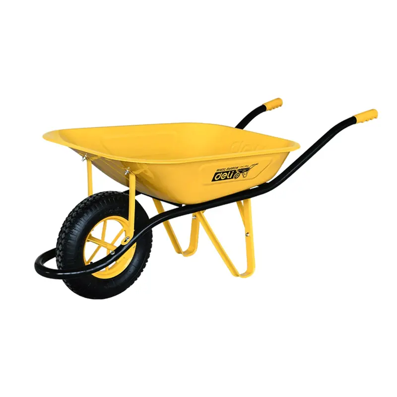 Deli Edl436065 65-Liter Heavy-Duty Wheelbarrow For Garden Use 1