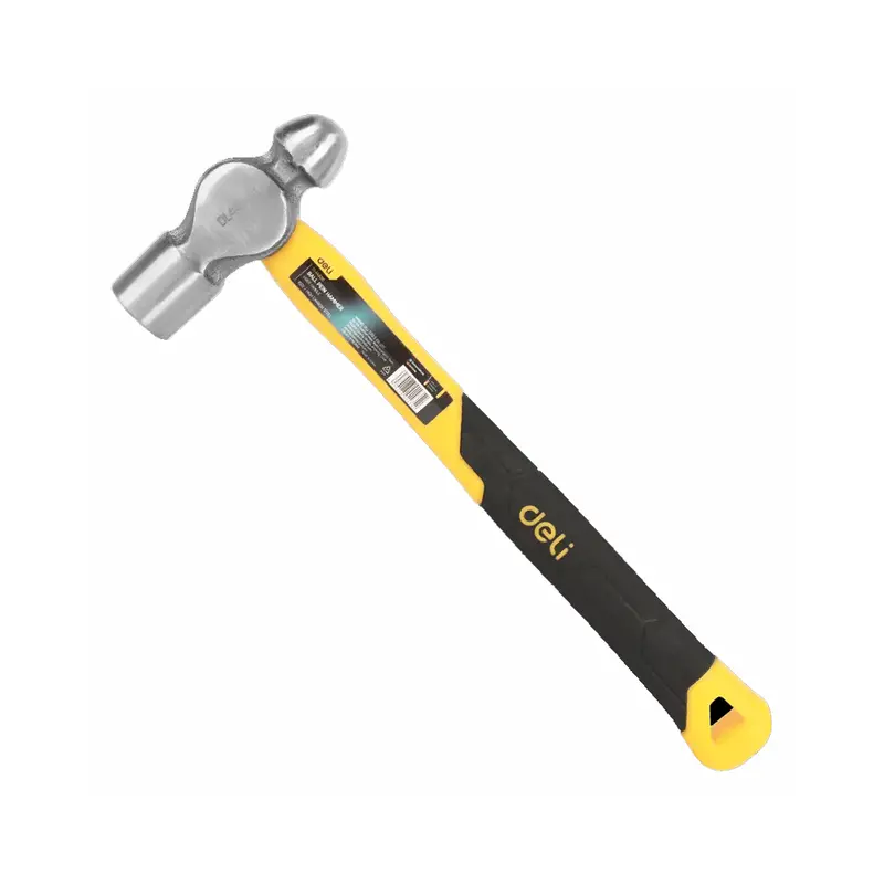 Deli Edl443016-3020 Ball Peen Hammer – Hardened Steel Striking Face 1