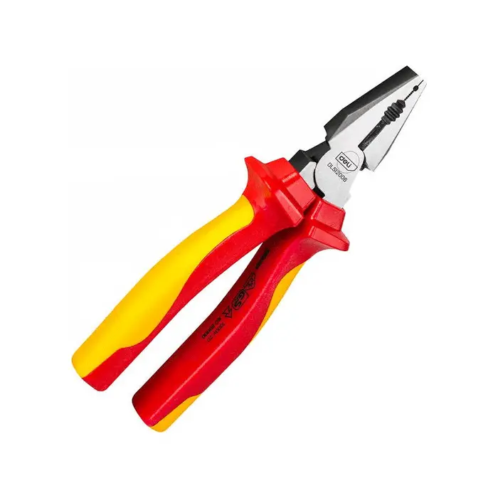 Deli Edl512006-08 6–8 Inch Insulated Combination Pliers 1