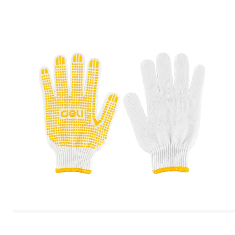 Deli Edl521021L-021Xl Knit Gloves With Pvc Dot Grip – Enhanced Tactility & Durability 1