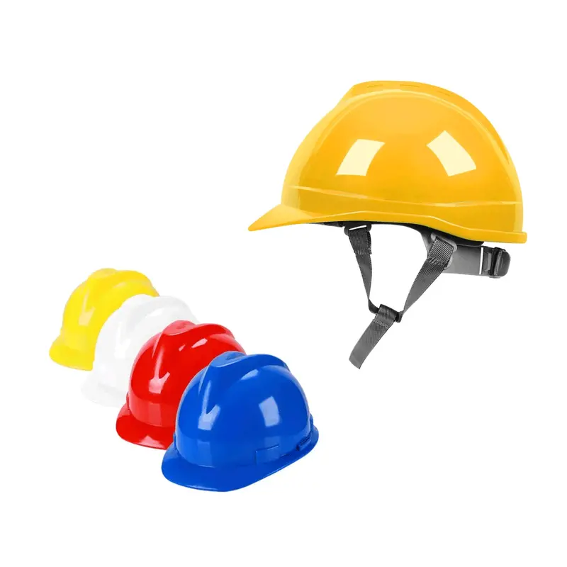 Deli Edl525021 Adjustable Safety Helmet – Uv-Resistant Shell With Chin Strap 1