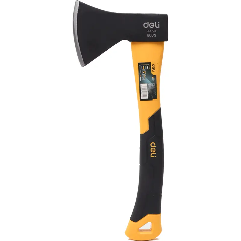 Deli Edl5708 Fiber-Reinforced Handle Axe For Camping And Woodworking 1