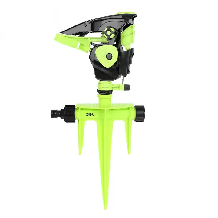 Deli Edl581302 Auto-Gear Plastic Sprinkler With Self-Adjusting Rotation 1