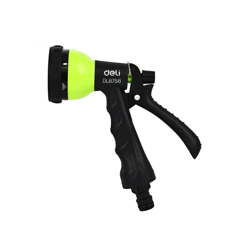 Deli Edl8758 7-Mode Adjustable Plastic Trigger Nozzle For Targeted Watering 1