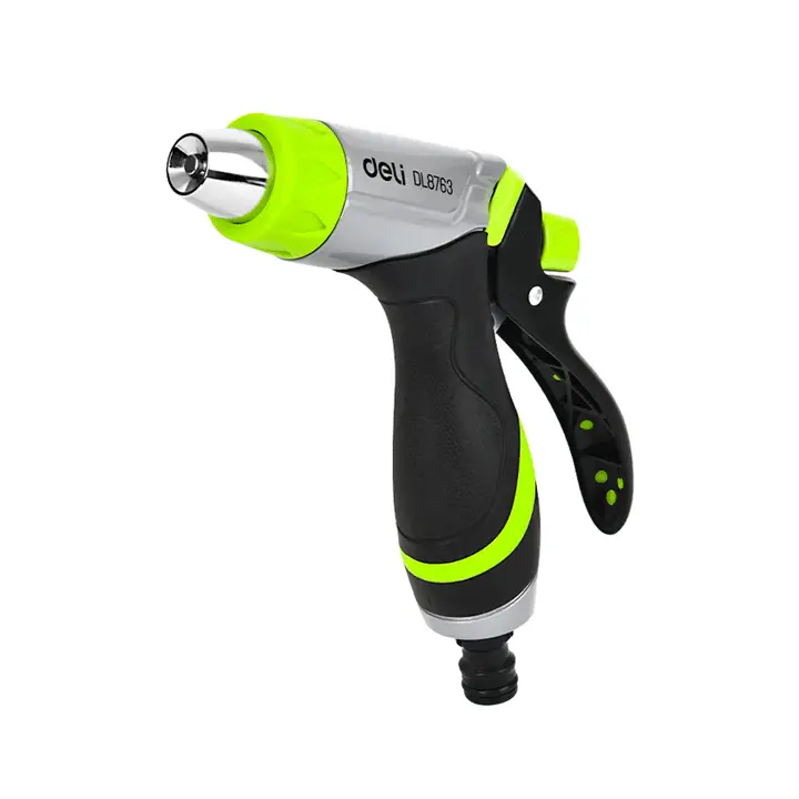 Deli Edl8763 Heavy-Duty Metal Trigger Nozzle For Garden Hoses 1