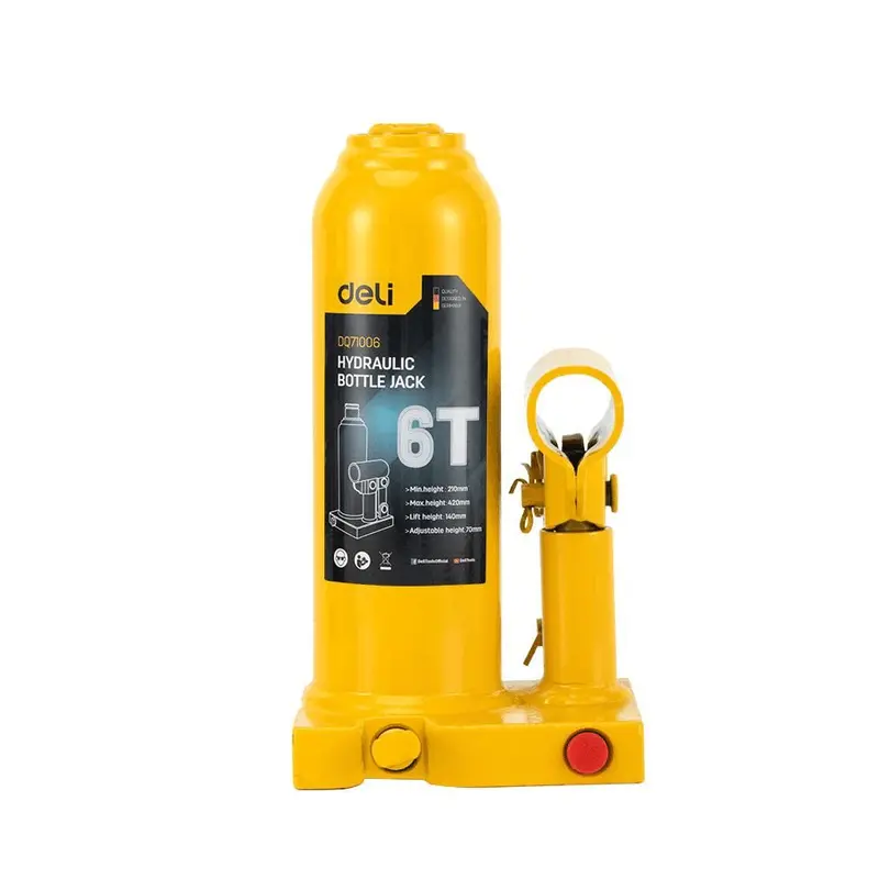 Deli Edq71006 6-Ton Hydraulic Bottle Jack 1