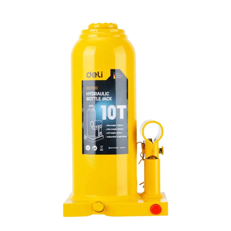 Deli Edq71010 10-Ton Hydraulic Bottle Jack 1