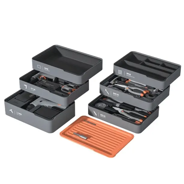 Deli H1001-Abcdef Modular Stackable Tool System 1
