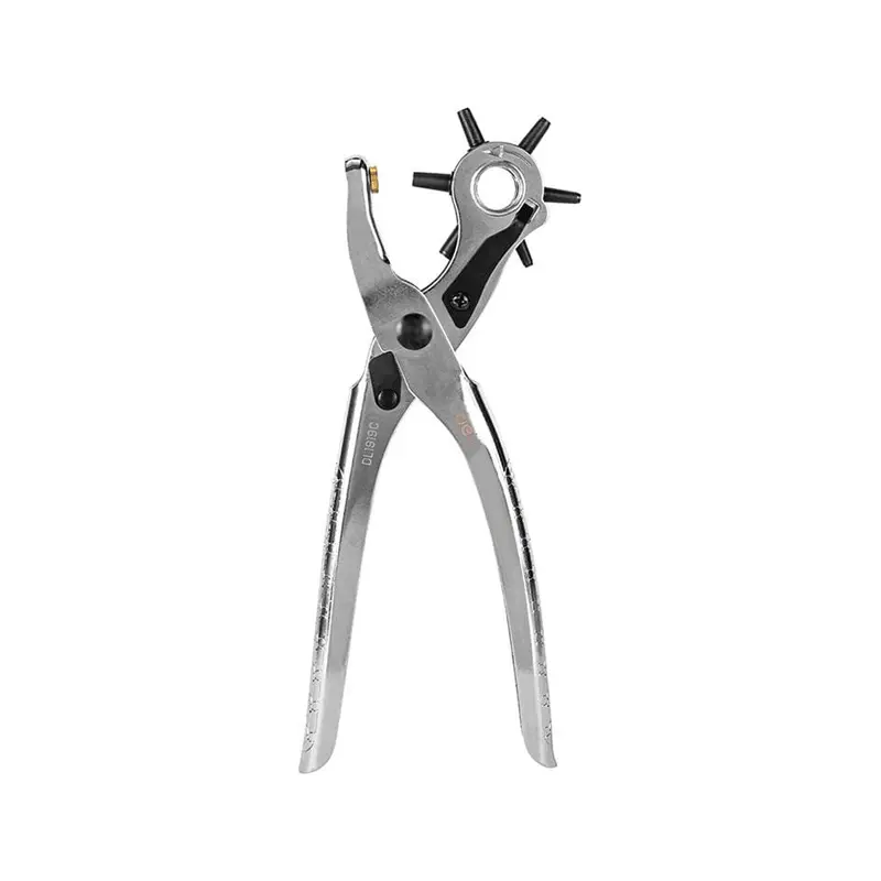 Deli Leather Punch Tool – Dual-Size Hole Cutter – Edl1919 & Edl1919C 1