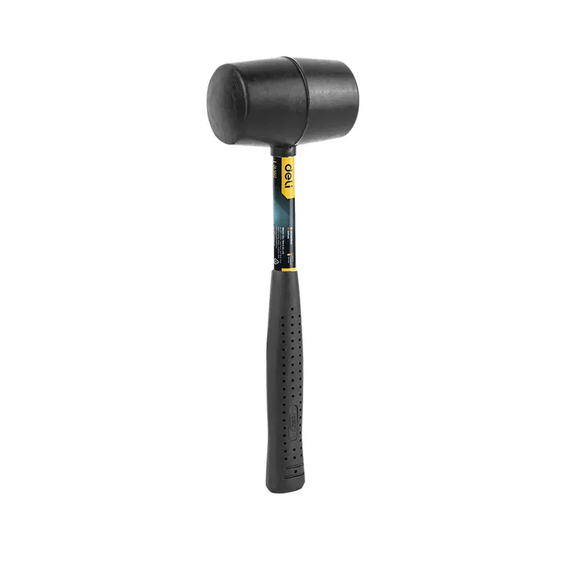 Deli Premium Rubber Mallet – Non-Marring Striking Tool For Delicate Surfaces 1