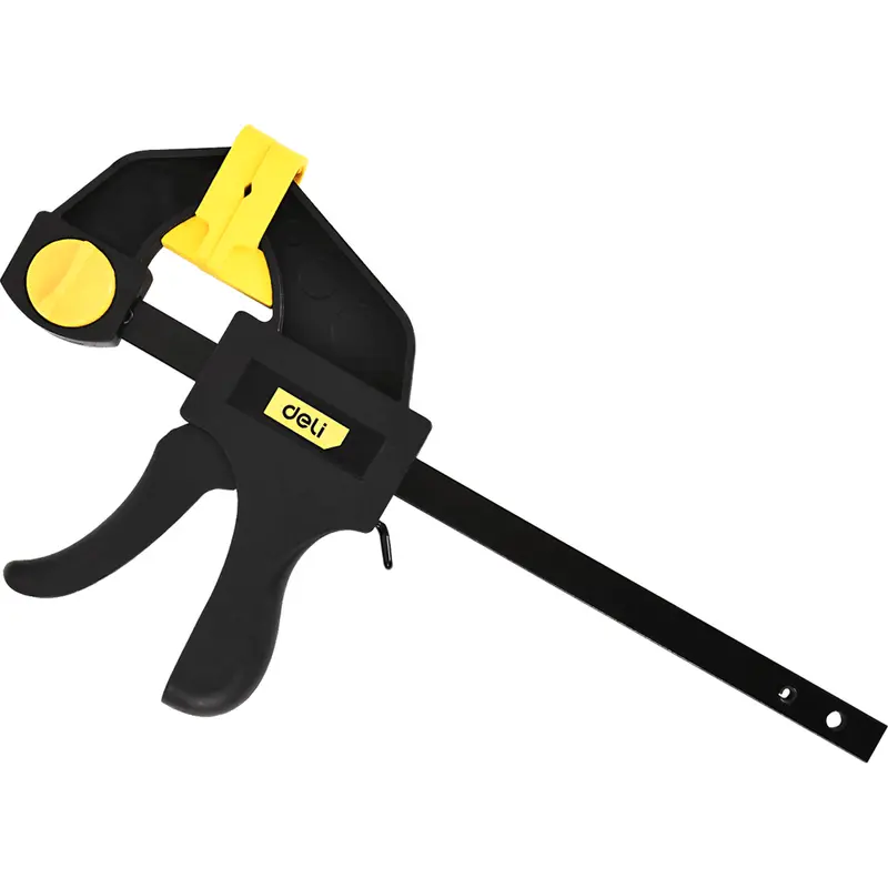Deli Quick-Release Bar Clamp – Adjustable Steel Frame With Rubber Pads 1