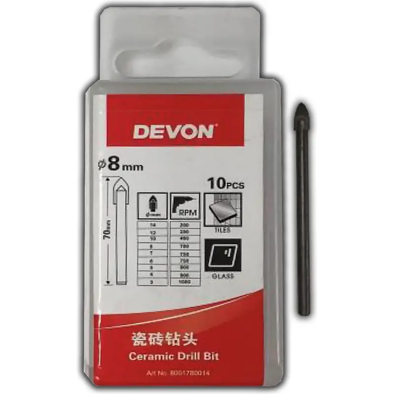 Devon Tile Drill Bit – Precision Ceramic & Porcelain Drilling 1