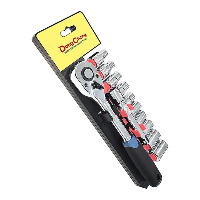 Dong Cheng 3/8-Inch Drive 12-Piece Socket Bit Set 1
