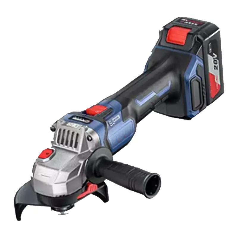 Dong Cheng 4-Inch 20V Brushless Angle Grinder – 4.0 Ah Extended Runtime Model 1