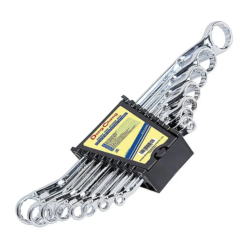 Dong Cheng Dcdors8 8-Piece Double-Offset Ring Spanner Set 1