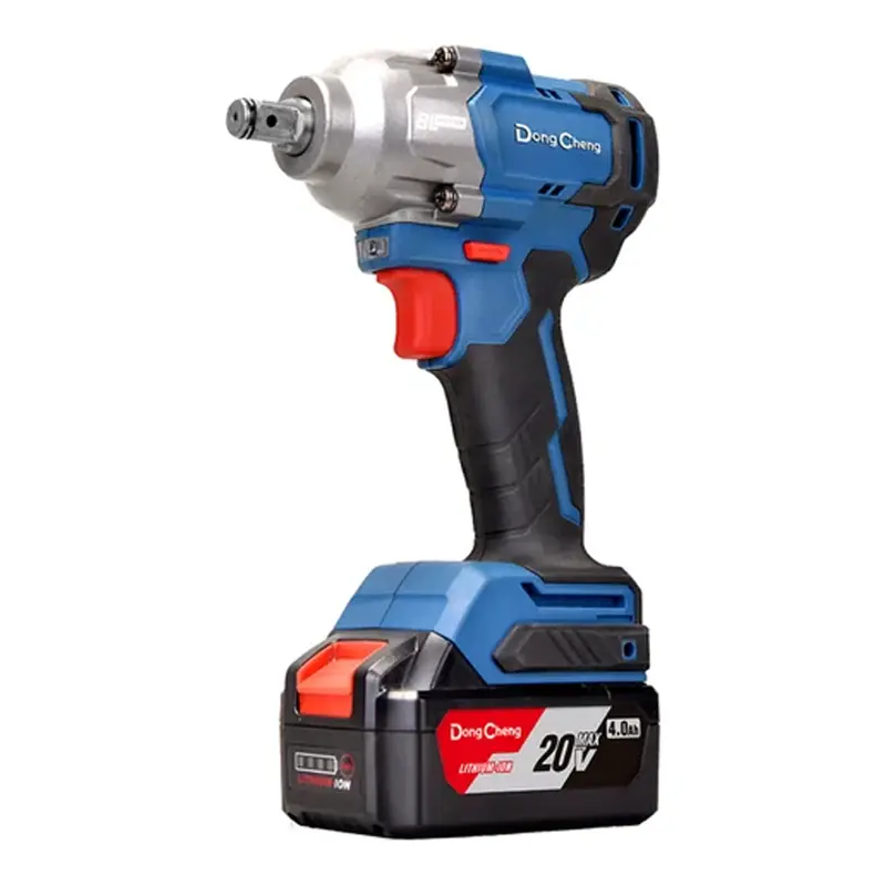Dong Cheng Dcpb298Bm 20V Cordless Brushless Impact Wrench With 4.0Ah Battery 1