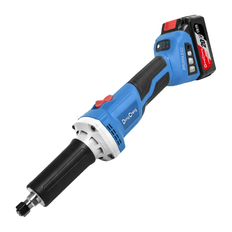 Dong Cheng Dcsj25Em 20V Cordless Brushless Die Grinder With 4.0Ah Battery 1