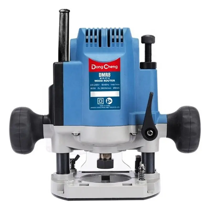 Dong Cheng Dmr8 900W Plunge Router With Adjustable Base And Soft Start 1