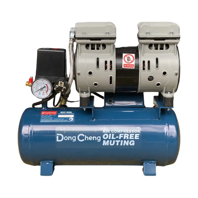 Dong Cheng Dqe1608L 500W Oil-Free Air Compressor With 8-Liter Tank 1
