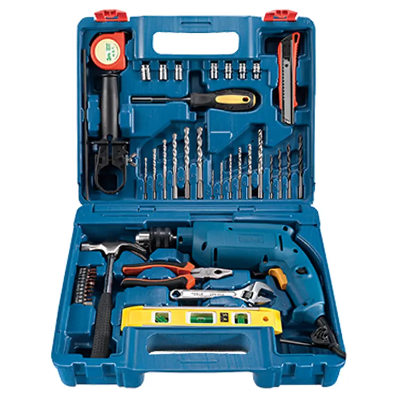 Dong Cheng Dzj04-13 500W Impact Drill Kit With Accessories 1