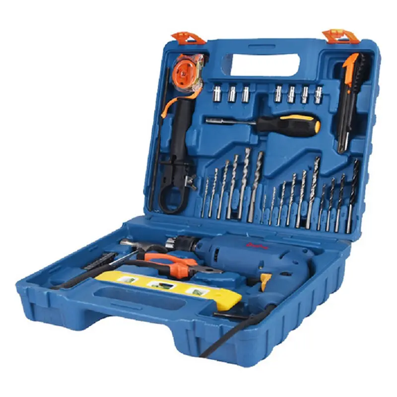 Dong Cheng Dzj16T 710W Impact Drill Tool Kit 1