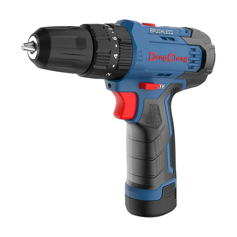 Dongcheng Dcjz23-10Iek 12V Brushless Hammer Driver-Drill – High-Torque Impact Mode 1