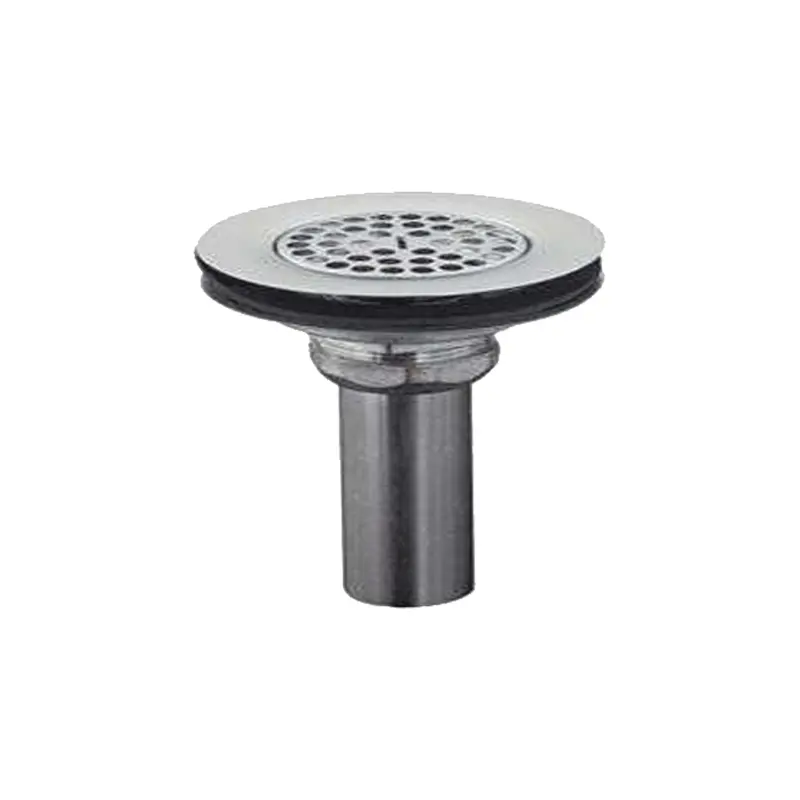 Dual-Basin Stainless Steel Sink Strainer Assembly 1