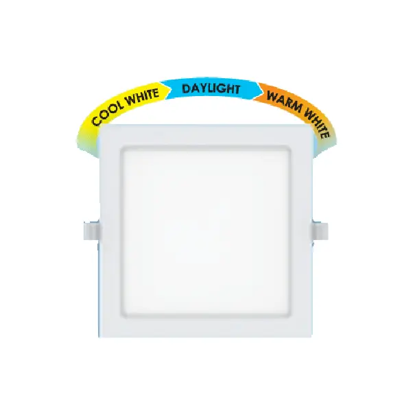 Firefly Adjustable Color Temperature Recessed Slim Downlight – Square Profile 1