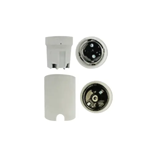Firefly Ceramic Lamp Holder – Dual Compatibility For E27 & E40 Bases 1