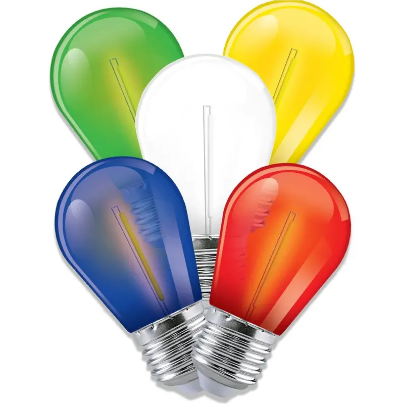 Firefly Colored Filament Led Indoor Bulbs – Non-A-Shape, Decorative Hue Options 1