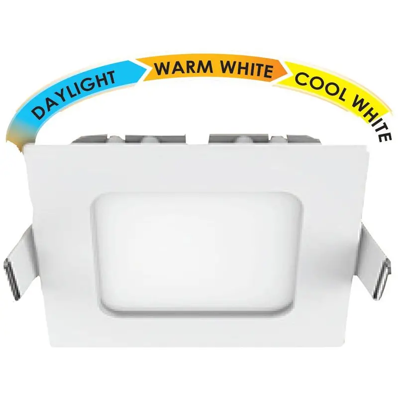 Firefly Edl1126 Square Recessed Slim 3-Color Led Downlight 1