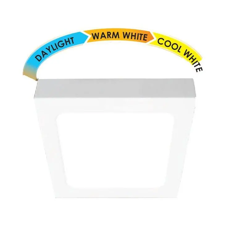 Firefly Edl1237 Square Surface-Mount 3-Color Led Downlight 1