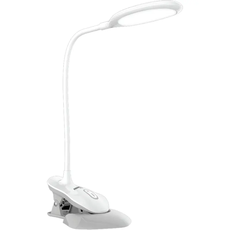 Firefly Fel723 Clip-On Tricolor Desk Lamp – Portable, Rechargeable & Adjustable Beam 1