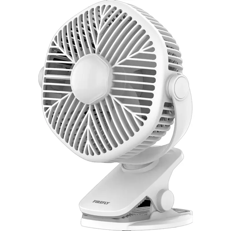 Firefly Fel811 Clip-On Rechargeable Fan With Night Light 1