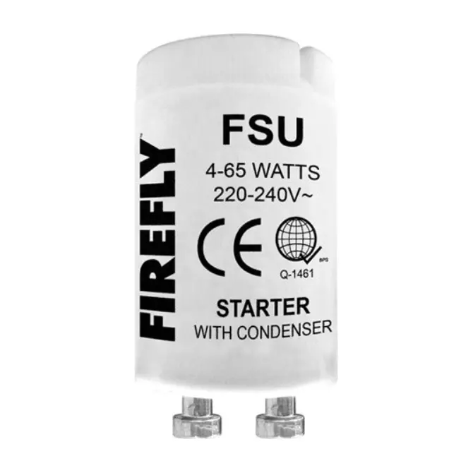Firefly Glow Starter With Condenser – Reliable Fluorescent Tube Ignition Component 1