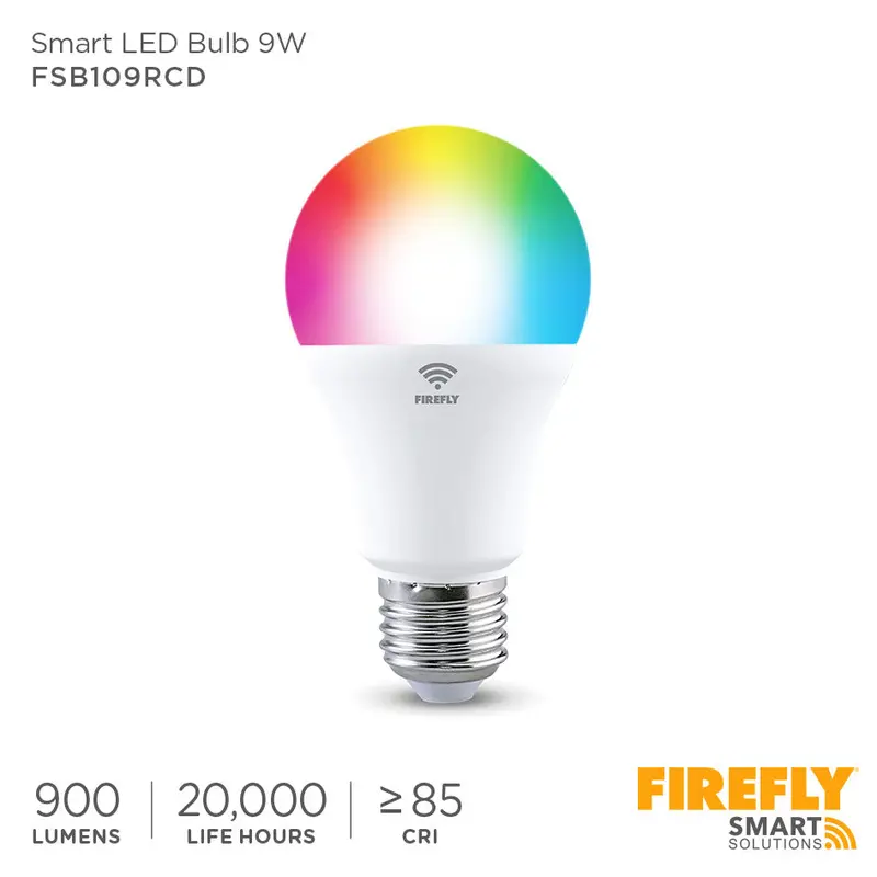 Firefly Rgb Color-Changing Smart Led Bulb With App Control 1