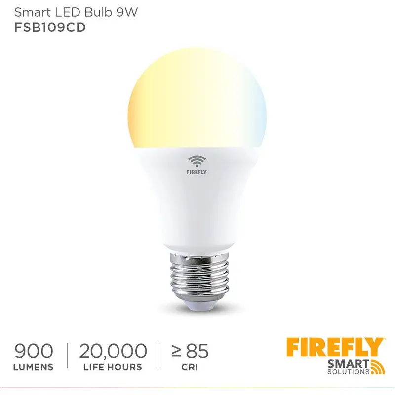 Firefly Tunable White Smart Led Bulb – Wi-Fi Enabled 1
