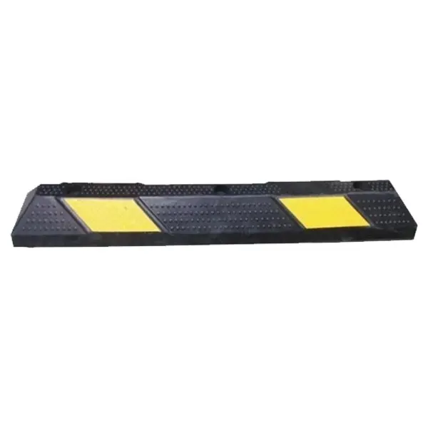 First Heavy-Duty Plastic Parking Block For Vehicle Control 1