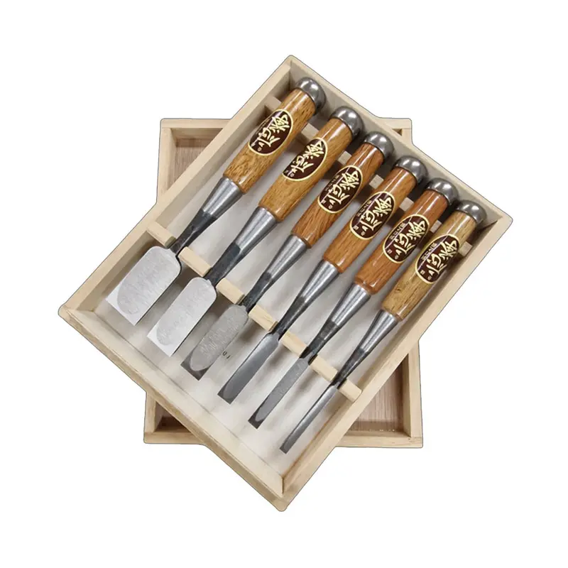 Fujikawa Forged Hss Wood Chisel Set – 5-Piece Kit 1