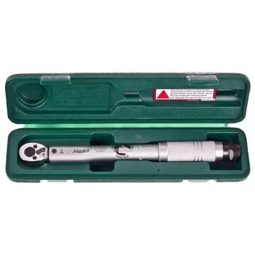 Hans 3171Nm Precision Click-Type Torque Wrench — 3/8" Drive, 20–110 N·M Range, 14" Length 1