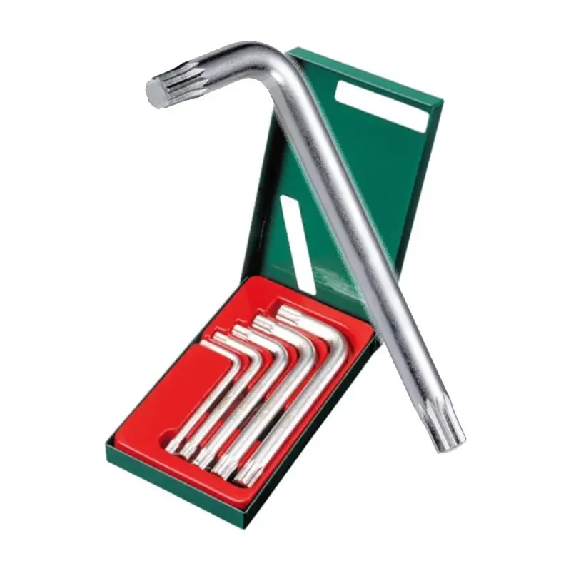 Hans L-Type Xzn Spline Key Wrench Set – 5-Piece Metric Kit – 16778-5M 1