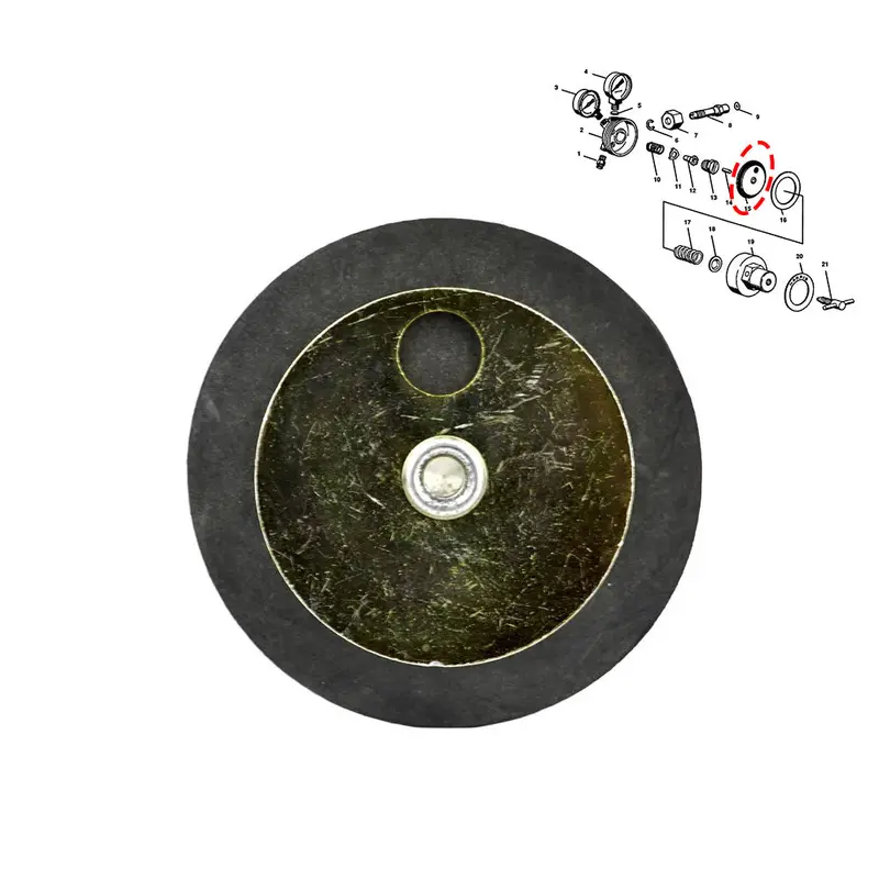 Harris B-25 Regulator Diaphragm Replacement Part 1