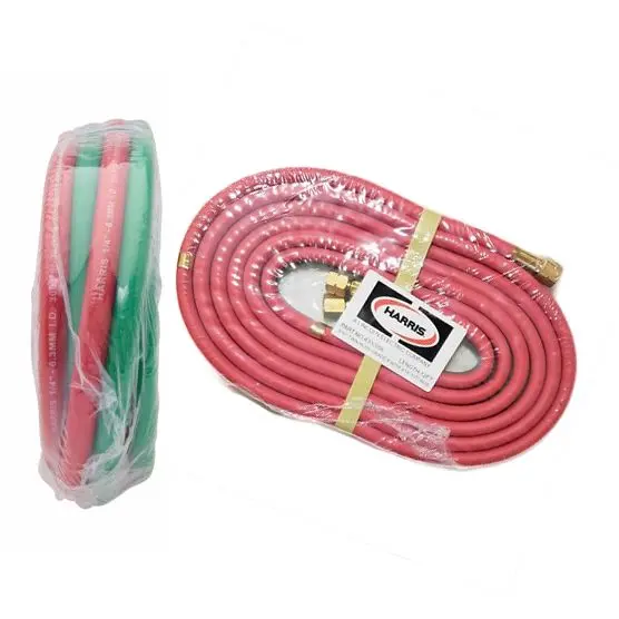 Harris Dual-Gas Twin Welding Hose – 1/4" Id × 20 Ft, 200 Psi Rated 1