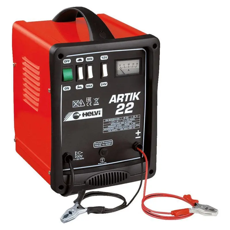 Helvi Artik 22 – 18A Fully Automatic Battery Charger For Vehicles 1