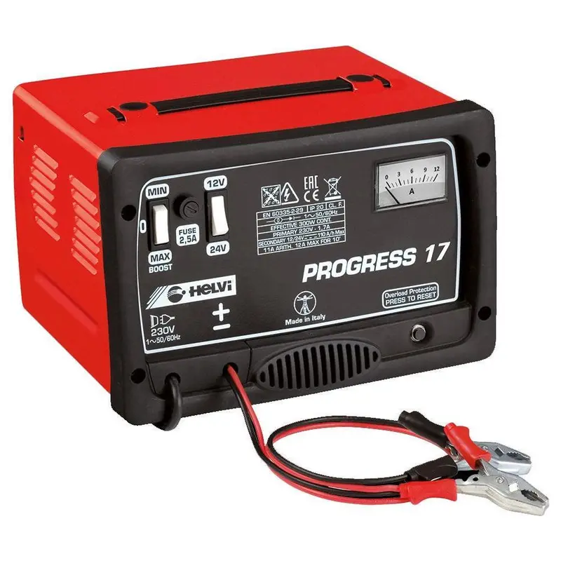 Helvi Progress 17 – 12.5A Smart Car Battery Charger 1