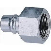 Hk Pfa High-Flow Quick Coupler Plug – Female Threaded Connection 1