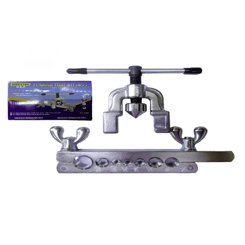 Indestro Ct-195 Refrigeration Flaring Tool Kit – Multi-Tube Compatibility 1