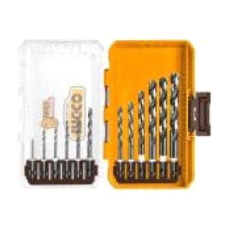 Ingco 12-Piece High-Speed Steel (Hss) Drill Bit Set 1