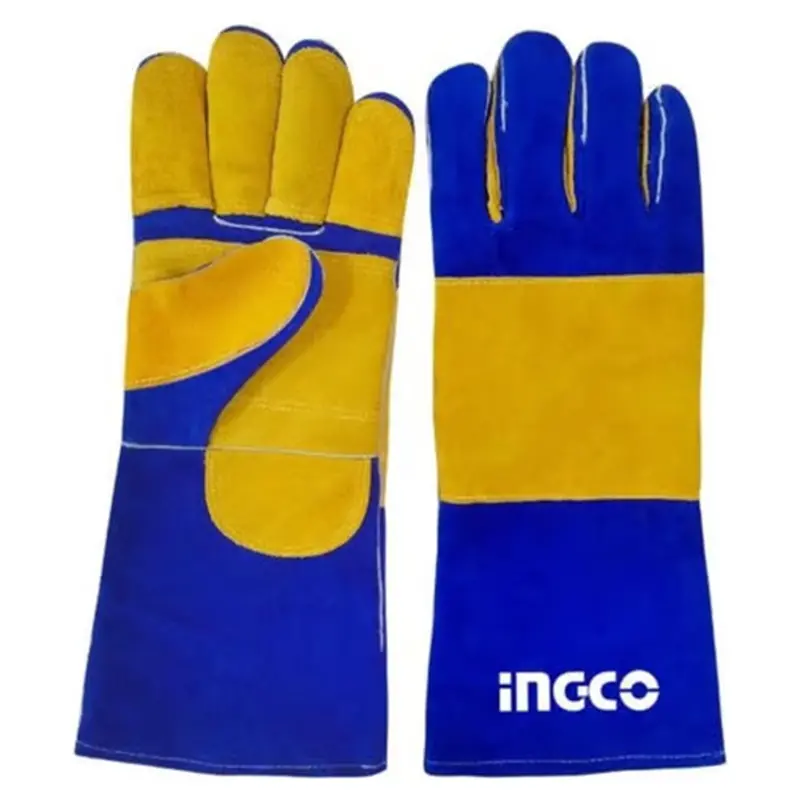 Ingco 16-Inch Heat-Resistant Welding Gloves – Hgvw04 1