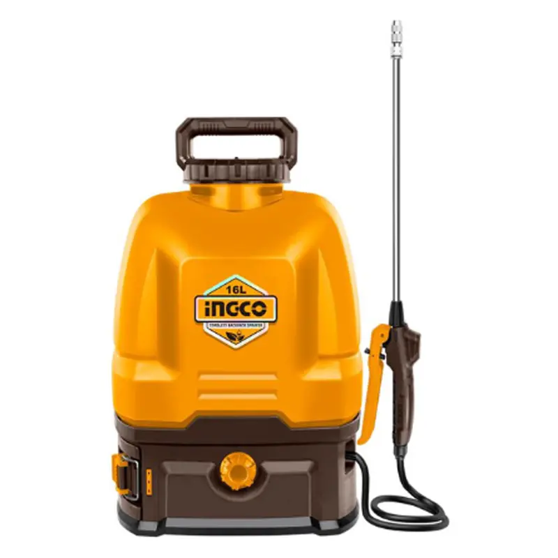 Ingco 16L Cordless Backpack Sprayer – 2.0Ah Battery-Powered Model 1